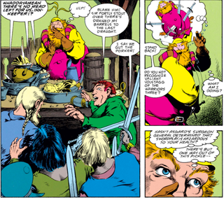Image from Marvel Fanfare #34